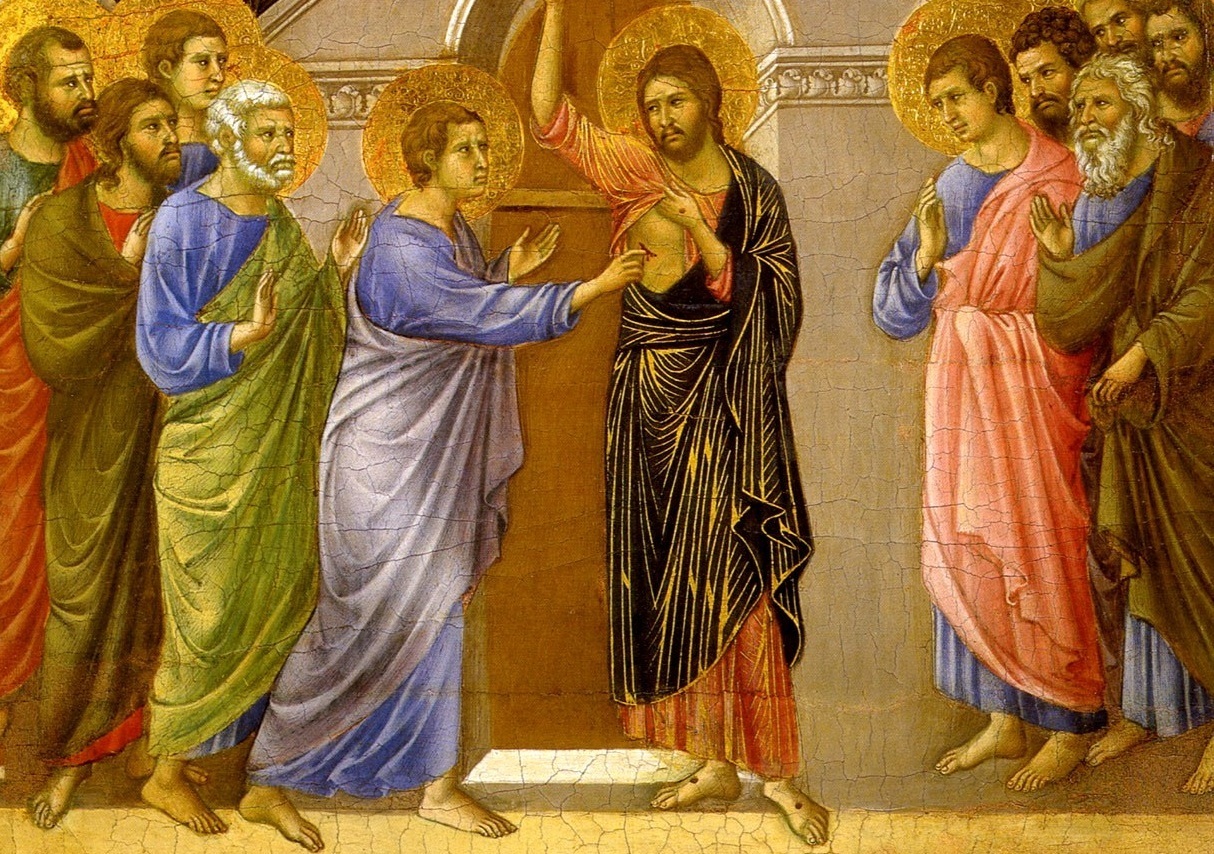 Doubting of St. Thomas by Di Buoninsegna