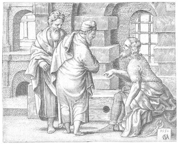 John the Baptist in Prison by Cornelis Massijs